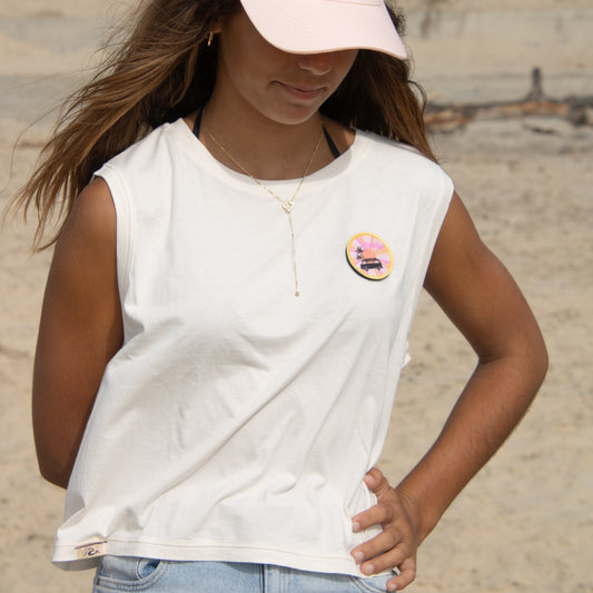 Crop sans manches personnalisable - Cherii Moïa